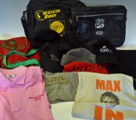 Mixed Selection of TV and Film Memorabilia to include a selection of woolly hats with Hollyoaks,