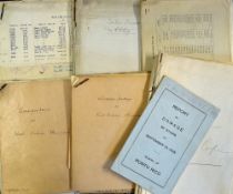 1928 The West Indies Hurricane Document Collection to include an extensive collection of documents