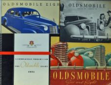 Automotive - Selection of 1930s Oldsmobile Car Brochures includes 1934 The Oldsmobile Eight, 1936