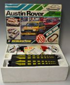 Scalextric Metro Turbo Austin Rover - class Championship slot car racing set, comprising of two slot
