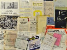 WWII Assorted Selection of Leaflets and Booklets - to include Salute The Soldier, Savings in the