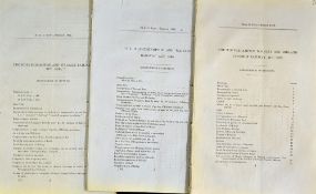 1866-1870 Wolverhampton and Walsall Railway Acts of Parliament - containing much detail regarding