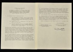 Admiral Louis Mountbatten (1900-1979) 1st Earl Mountbatten of Burma - Autograph Letter - a typed