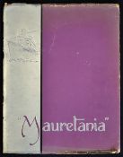 1938 Cunard White Star 'Mauretania' Launch Souvenir Brochure - issued at her launch at Cammell Laird