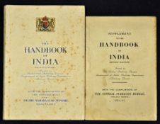 The Handbook of India 1938 - Issued by The Government of India Railway Department. With