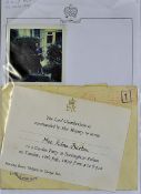 Royal Mail Collection of Letters, Invitations, Envelopes all bearing the Special Royal Mail Hand