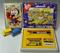 1989 Corgi The Dandy and Beano Special Edition Bedford Van plus 1989 Corgi Weetabix Collection