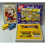 1989 Corgi The Dandy and Beano Special Edition Bedford Van plus 1989 Corgi Weetabix Collection