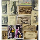 20th Century Assorted Postcards - to include Black/Ethnic dancing, Indian Theme, Third Reich,