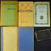 Selection of Architectural and Engineering Books to include Molesworth's Pocket book of