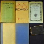 Selection of Architectural and Engineering Books to include Molesworth's Pocket book of