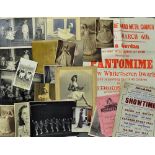 Joan Gordon 'Speciality Dancer' Photographs/Prints and Ephemera to include many press photos,