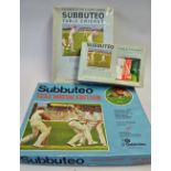 Subbuteo Cricket to consist of early Display Edition, Club Edition, Test Match Edition