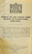 Transport - Roads & Road Transport Book c.1920s an informative book containing reports, fold out