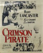 Selection of Film Posters - to include The Crimson Pirate, Brigitte Bardot, some foreign, Cowboy