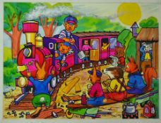 Original Artwork - Interesting Jigsaw Puzzle original artwork colourful designs for jigsaws with