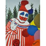 Murderabilia - Notorious Serial Killer - Very Rare John Wayne Gacy (1942-1994) Original 'I'm Pogo