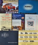 Automotive - 1930-50s Assorted Commercial Vehicle Brochure Selection to include 1936 The Bedford,