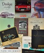 Automotive - Assorted American Car Brochures c.1930s onwards to include Opel, Duesenberg 8, 1926