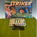 C.1970s Parker 'Striker' Football Game five a side football with a kick includes large pitch on