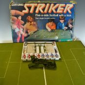 C.1970s Parker 'Striker' Football Game five a side football with a kick includes large pitch on