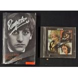 Autograph - Ringo Starr - Signed CD of 'Let it be' The Beatles, plus a signed 'Ringo Starr, a