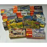 Selection of early Frog model aircraft kits to include model numbers F173, F179, F167, F321, F336,