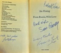 Autograph - Sean Connery Signed James Bond 'From Russia with Love' Book a 1977 edition by Triad