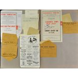 1940s Theatre Scrap Album - with a varied selection of Theatre Programmes such as New Cross