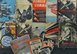 WWII Assorted Publications to include 1940-1941 Front Line, Target: Germany, The Freedom in the Air,