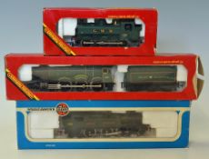 00 Gauge Selection of Locomotives Hornby and Airfix Great Western Livery Albert Hall 4983, GWR