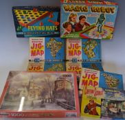 Selection of Waddingtons Jigsaw Puzzles and Games to include Captain Scarlet, India, Australia,