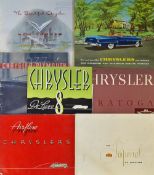 Automotive - Selection of 1930-50s Chrysler Car Brochures to include Airflow Chrysler 1936 brochure,