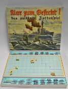 WWII Navy Board Game 'Klar Zum Gefecht! Das packende Flottenspiel' [Ready for the fight! The Fleet