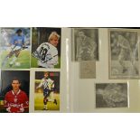 Autographs - Mixed Selection of Entertainment/Sporting Personalities - to include Bruce Forsyth,