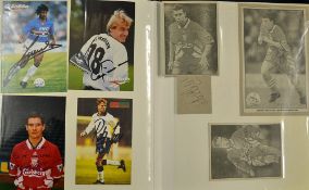 Autographs - Mixed Selection of Entertainment/Sporting Personalities - to include Bruce Forsyth,