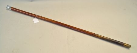 1915 Walking Stick - Presented to Sgt Powell A.O.C. for assisting Police at Enfield highway date