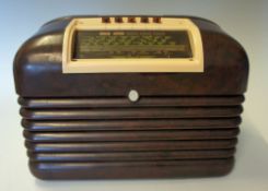 Bakelite Bush Radio medium and long wave with no visible cracks