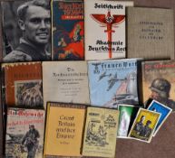 Selection of German Publications and Books to include Great Britain and her Empire 1942, Raubstaat