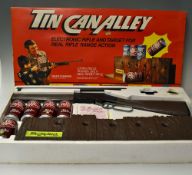 Ideal Tin Can Alley Game 1970's vintage - comprising electronic rifle and targets, cocks like a real