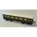 Hornby Sothern Railway Tinplate Corridor Coach in good condition