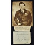 Dam Buster - Wing Commander Guy Gibson (1918-1944) - Autograph - a signed note inscribed 'Regret