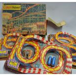 Coney Island clockwork roller coaster 2 variations by Technofix one in original box (box poor)