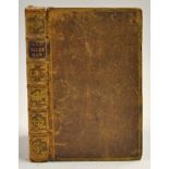 Very Early Horse Racing - The Sporting Kalendar by John Pond 1757 Book - A 227 page Racing book