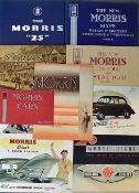 Automotive - c.1930s Morris Car Sales Brochures to include some luxury brochures, 1935 Morris Cars