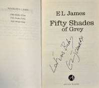 Autograph - El James Signed '50 Shades of Grey' Book published 2012, Arrow Books, London a SB