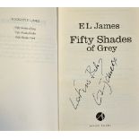 Autograph - El James Signed '50 Shades of Grey' Book published 2012, Arrow Books, London a SB