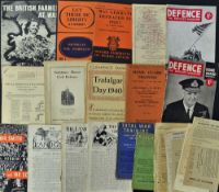 World War II Mixed Selection of Publications to include Rough Stuff for Home Guards, total War