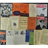 World War II Mixed Selection of Publications to include Rough Stuff for Home Guards, total War