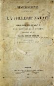 1835 Information on the British Naval Artillery Equipment Book - and the related fabrics collected